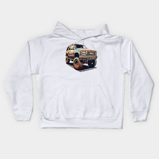 GMC Jimmy Kids Hoodie by Vehicles-Art